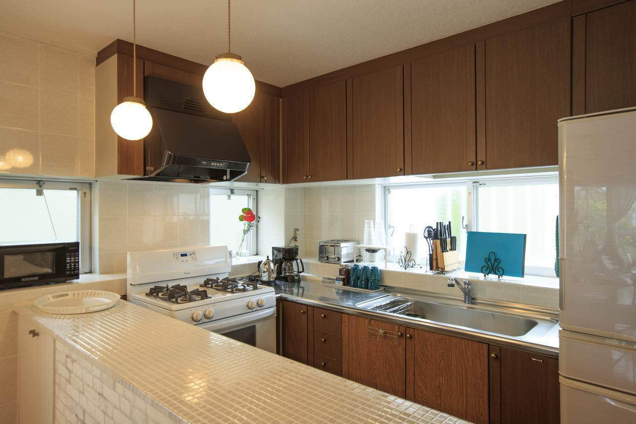 Villa Mihama Beach House Chatan Exterior foto