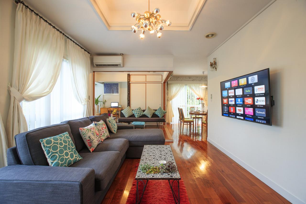 Villa Mihama Beach House Chatan Exterior foto